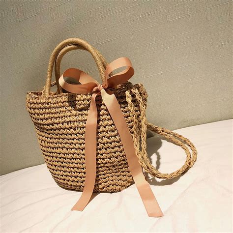 designer raffia handbags for summer